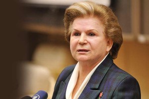 Deputy Valentina Tereshkova sided with Makarov.