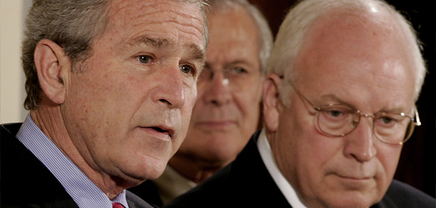 Doj Wants Bush And Cabinet Members Exempt From Iraq War Trial