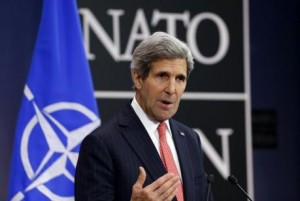 Secretary of State John Kerry at NATO