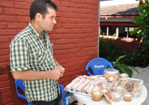 Orelvis Bormey Torres says 300 clients show up daily at the Bormey House of Peanuts.