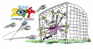 (1-7-14) Argentina beats Switzerland in the final minute of extra time. When we all thought we were going to penalties, the magic of Messi was made in the field ...  But the most spectacular this afternoon was see Howard, keeper of the American team, who avoided 16 goals by the Belgian team. Some suspect that Captain America had been disguised as a keeper...