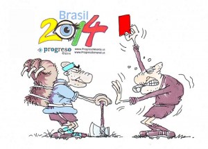Uruguay has a reputation for rough play, sometimes beyond the rules... or that's what we've been told. It didn't help on Saturday. Costa Rica beat them 3-1.