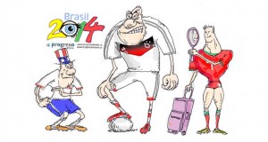 (6-26-14) Time to rest and turn off the TV for  a while. We already have 16 teams for the knockout stages. Big surprise, nearly half of the qualified teams are Latino.