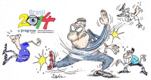 (24-6-14) Colombia sweeps Japan and Tabarez, couch of Uruguayan National Team leaves out another European team.