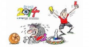 (6-29-14) Minutes from the final whistle, Mexico missed the victory.  Ochoa allowed two balls end up in the goal. Robben admitted he faked the fault, diving in to the ground. Minutes from the final whistle, Mexico missed the victory. Ochoa allowed two balls end up in the goal. Robben admitted faked lack. If so,  should be punished, just as FIFA did with Suarez.