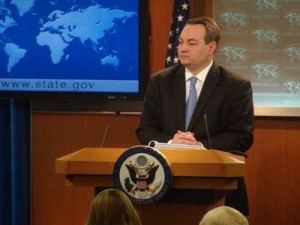 National Security Council spokesman Patrick Ventrell