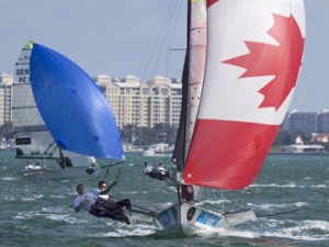 In both Miami and Canada there are men who enforce the law from atop an equine.