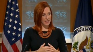 State Department spokeswoman Jan Psaki