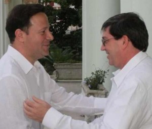 In November 2010, Juan Carlos Varela -- then Foreign Minister of Panama -- met in Havana with his Cuban counterpart, Bruno Rodríguez.