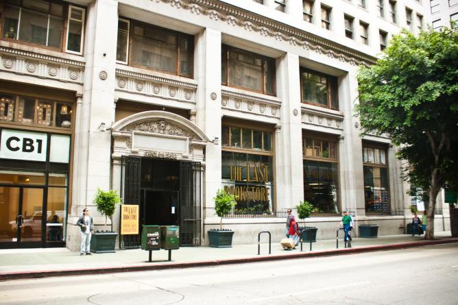 exterior shot, Courtesy of The Last Bookstore | © James Martinez