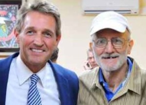 Senator Jeff Flake (R-AZ) was one of the lawmakers who brought Alan Gross back from Cuba on Dec. 17.