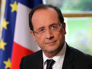 French President Francoise Hollande