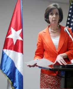 Roberta Jacobson will represent the U.S. at opening of Cuban Embassy.
