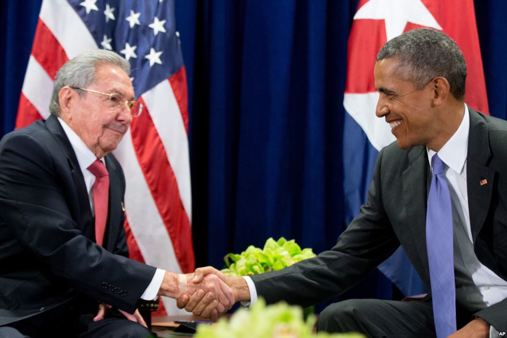 Presidents Raúl Castro and Obama met earlier this year in Panama.