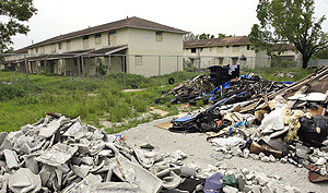 This is Overtown today in the same area of photo in text at top on right.