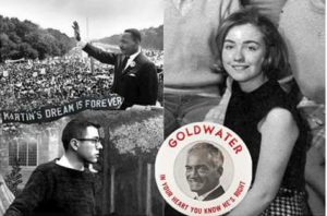 Hillary: The former Goldwater Girl.