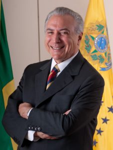 Brazil's interim president Michel Temer.