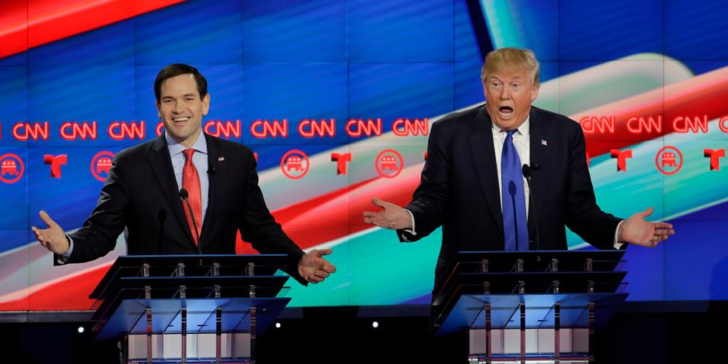 Marco was clobbered by Donald Trump in the Florida primary.