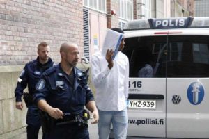 Dariel Albo Miranda arriving in court on Aug. 29. He was released at the end of the three-day trial.