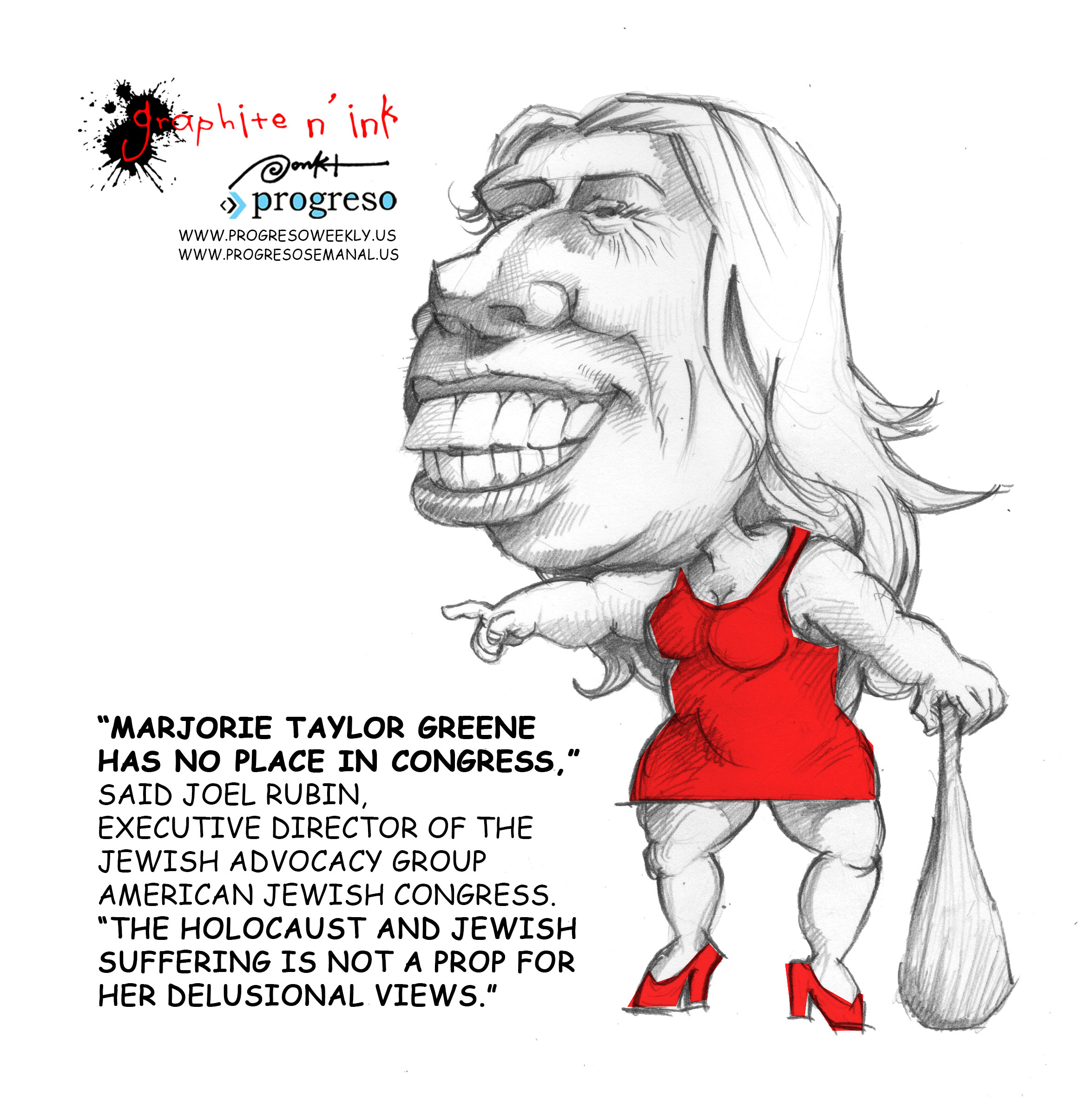 Marjorie Taylor Greene Political Cartoons
